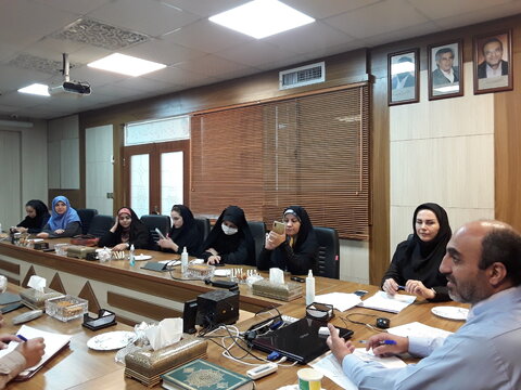 گزارش تصویری | برگزاری نشست خبری مدیرکل و معاون توانبخشی اداره کل بهزیستی استان قزوین