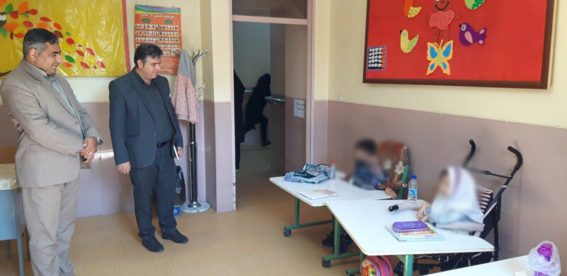 اصفهان| در راستای تعامل و خدمت رسانی بهتر ؛ از دبستان استثنایی حر بازدید شد