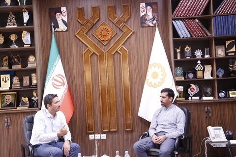دیدار مدیرعامل بانک مهر ایران با رئیس سازمان بهزیستی کشور