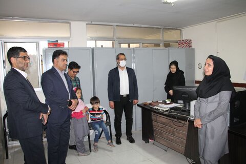 گزارش تصویری ا بازدید سرپرست بهزیستی استان مرکزی از انجمن نابینایان و کم بینایان استان مرکزی
