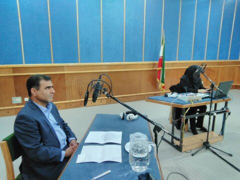 گزارش تصویری| حضور مدیر کل بهزیستی ایلام در برنامه رادیویی "صدای مشاور"