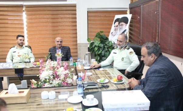 دیدار مدیرکل بهزیستی با فرمانده نیروی انتظامی استان اصفهان