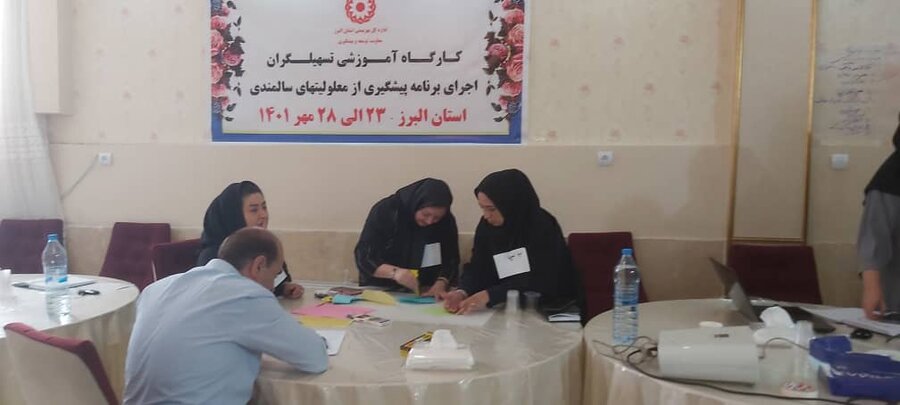 کارگاه تخصصی ویژه اجرای طرح پیشگیری از معلولیت های دوران سالمندی برگزار شد