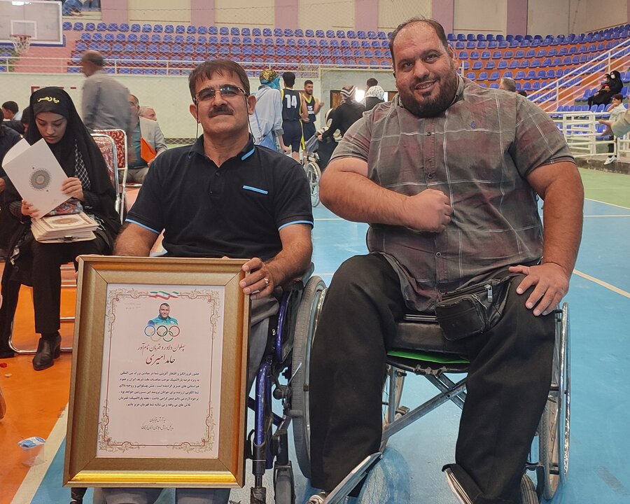 مراسم تجلیل از ورزشکاران معلول بمناسبت روز ملی پارالمپیک