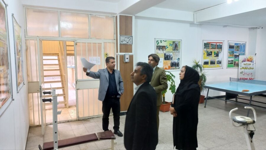 سنندج | بازدید از موسسه خیریه بیماران روانی مزمن بهار و مرکز توانبخش ساریژ