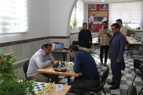 گزارش تصویری| برگزاری مسابقه شطرنج ویژه نابینایان در ایلام