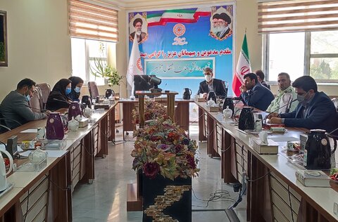 🔷🔶  جلسه دبیر خانه رصد آسیب های اجتماعی  در بهزیستی استان برگزار شد