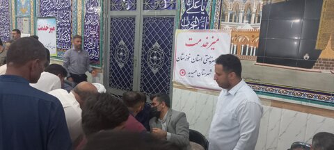 مدیر کل بهزیستی خوزستان در میز خدمت شهرستان حمیدیه پاسخگوی در خواستهای مردمی شد