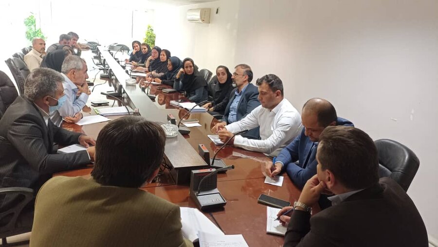 جلسه شورای مشارکت های مردمی در بهزیستی شهرستان سنندج برگزار شد