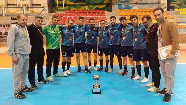کسب مقام نایب قهرمانی تیم فوتسال بهزیستی استان اصفهان در مسابقات کشوری