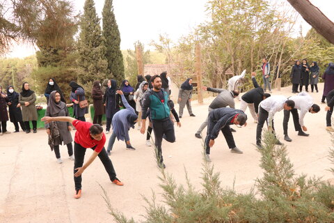 اجرای برنامه فرهنگی تفریحی کوه پیمایی جهت کارکنان بهزیستی کرمان