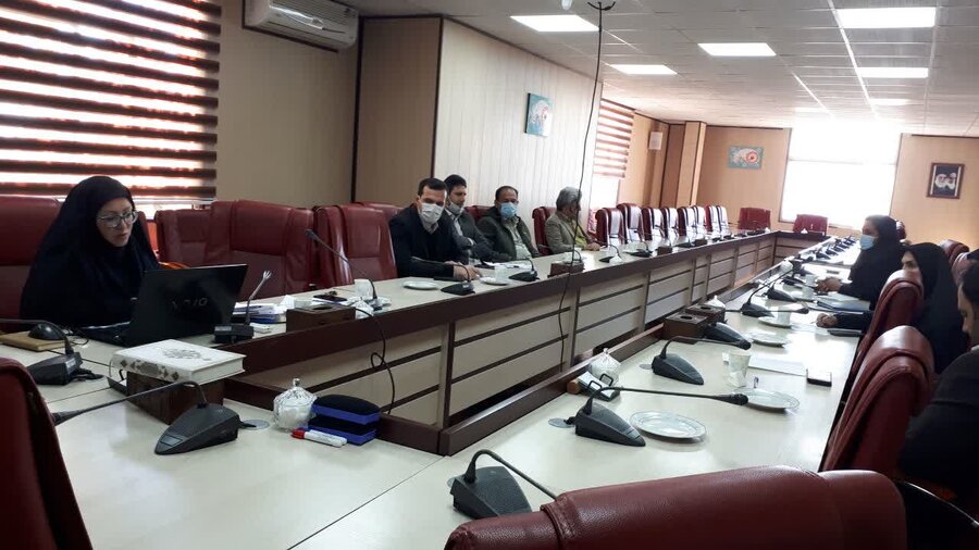 جلسه شورای فرهنگی با محوریت هئیت های مذهبی و اجرای برنامه های تفاهم نامه اقامه نماز