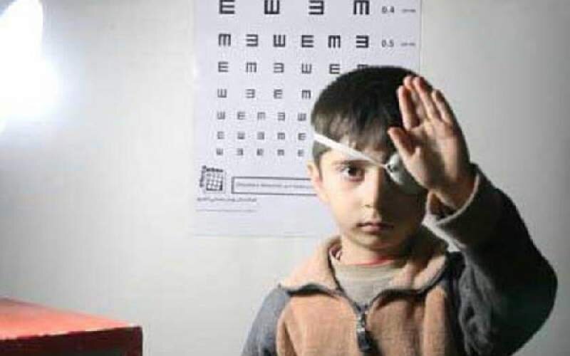 نابینایی در کمین کودکان/ تنبلی چشم بیماری خاموش