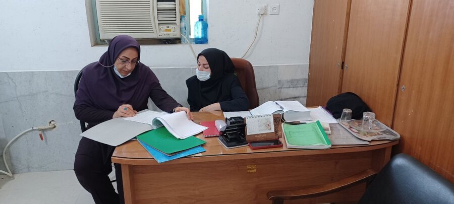 دیلم | بازدید کارشناسان دفتر امور آسیب دیدگان اجتماعی بهزیستی استان بوشهر از مرکز اورژانس اجتماعی شهرستان دیلم