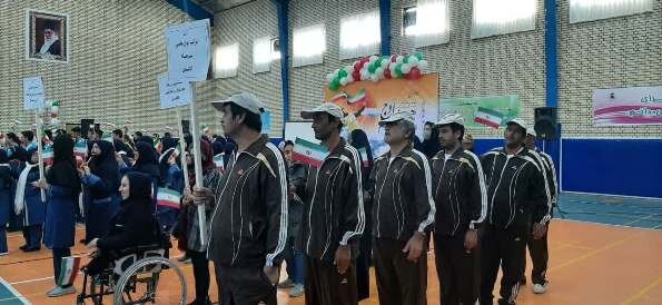 کاشان| برگزاری مراسم افتتاحیه جشنواره ورزشی باهم در اوج ۲ ویژه افراد دارای معلولیت