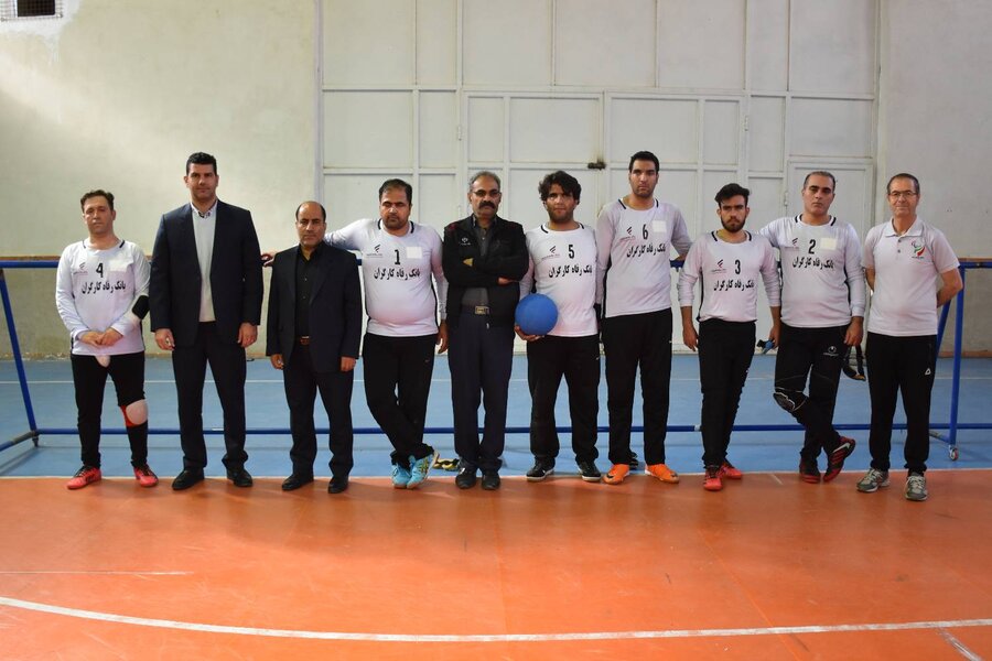 آماده‌سازی و اعزام تیم گل‌بال بهزیستی کرمانشاه به مسابقات کشوری