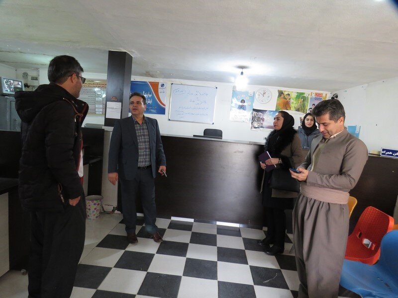 دیدار معاون مشارکتهای مردمی بهزیستی کردستان با فرماندار شهرستان سروآباد