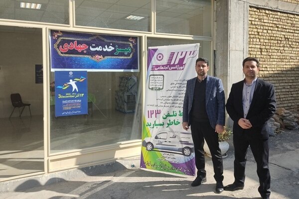 خوانسار| میز خدمت و ارتباطات مردمی در مصلی شهرستان برگزار شد