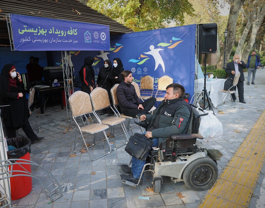 کافه رویداد به مناسبت هفته  افراد دارای معلولیت