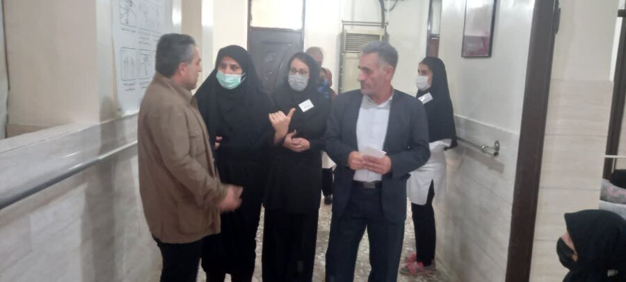 بازدید سرپرست فرمانداری مسجدسلیمان از مراکز توانبخشی
