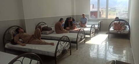 ساختمان جدید مرکزشبانه روزی بیماران اعصاب و روان باران رحمت در مریوان افتتاح شد