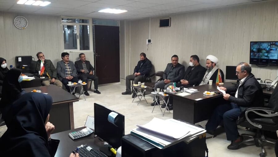 بازدید فرماندار بیجار از مرکز مراقبتی توانبخشی 22 بهمن