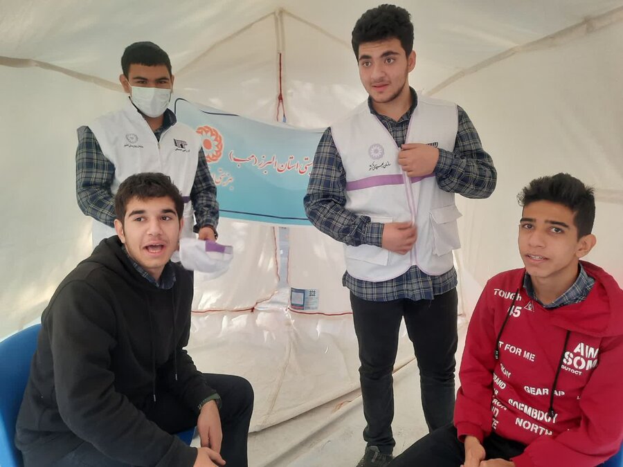 حضور فعال اداره کل بهزیستی استان البرز در بیست و چهارمین مانور سراسری زلزله و ایمنی مدارس