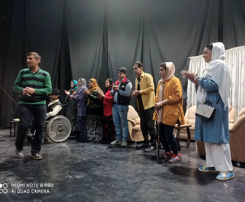گزارش تصویری پنجمین جشنواره منطقه ای تئاتر معلولین