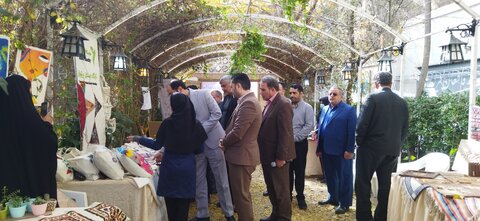 افتتاح نمایشگاه محصولات و توانمندی های معلاولان در مرکز استان خراسان جنوبی