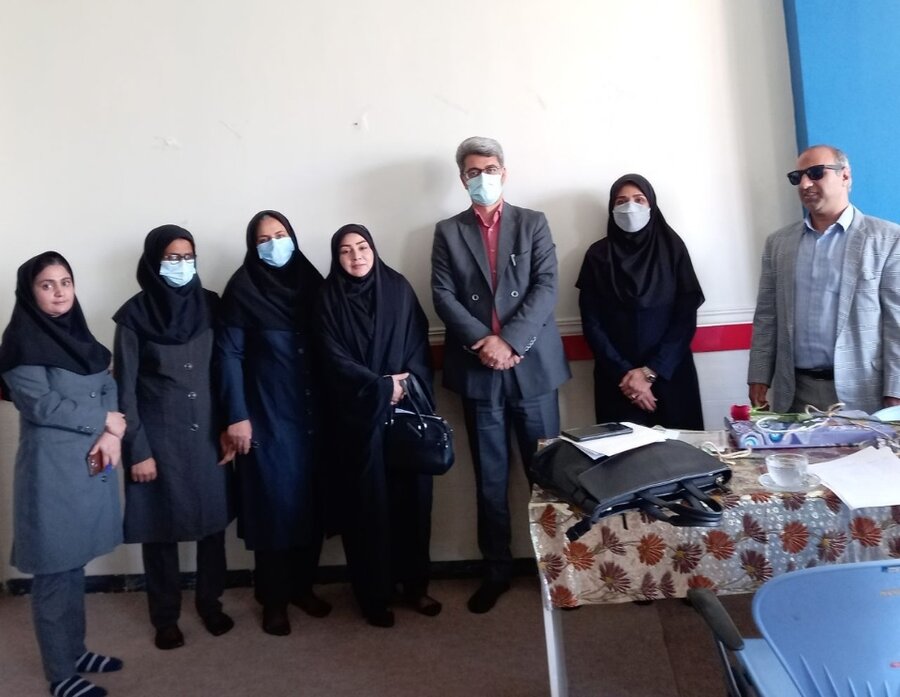 دیدار مدیرکل بهزیستی استان با اعضای انجمن نابینایان