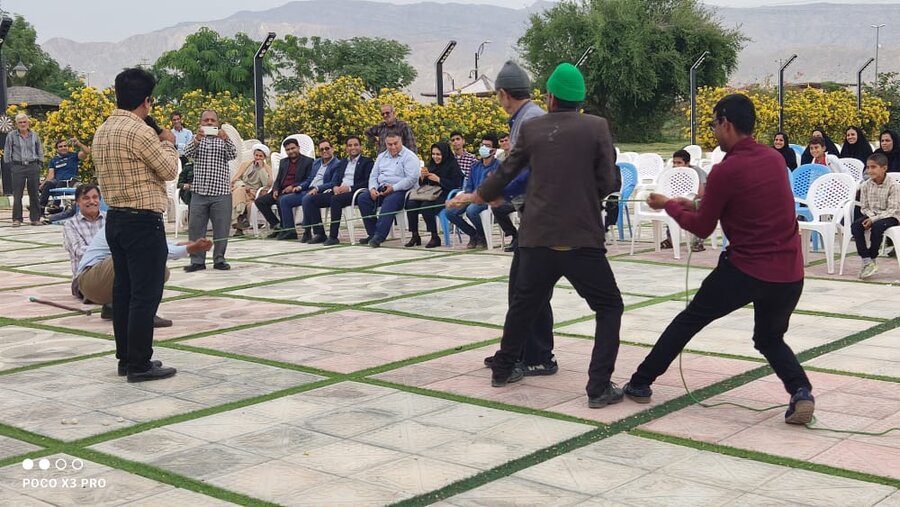 دشتی | جشنواره بازی‌های بومی و محلی ویژه توانخواهان در شهر شنبه شهرستان دشتی برگزار شد
