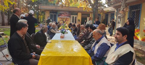  🔷🔶 گزارش سیمای استانی | دیدار نماینده ولی‌ فقیه با  سالمندان خیریه صدیق در خرم آباد