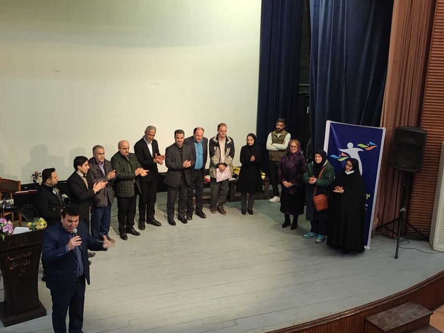 برگزاری مراسم تجلیل از توانخواهان موفق شهرستان تالش