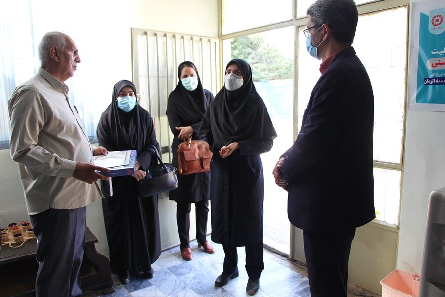حضور مدیرکل بهزیستی استان هرمزگان در مرکز بیماران روانی مزمن زن