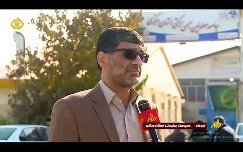 فیلم ا حضور خبرنگار صدا و سیمای استان مرکزی در جامعه معلولین استان مرکزی