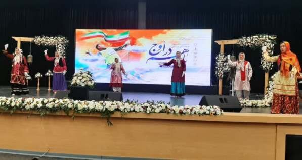 کاشان| آیین اختتامیه جشنواره فرهنگی ورزشی با هم در اوج برگزار شد