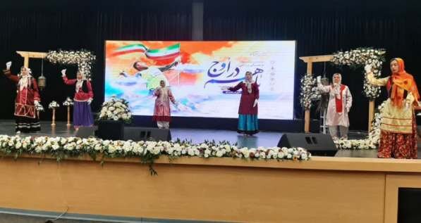 کاشان| آیین اختتامیه جشنواره فرهنگی ورزشی با هم در اوج برگزار شد