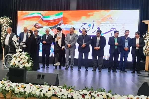 کاشان| آیین اختتامیه جشنواره فرهنگی ورزشی با هم در اوج برگزار شد