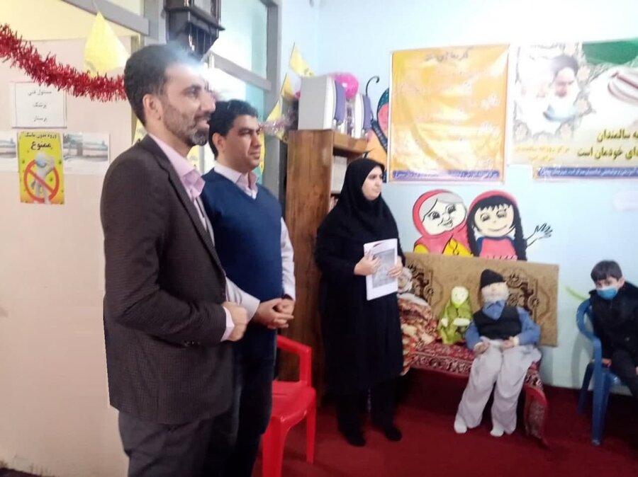 بازدید سرپرست اداره بهزیستی شهرستان سیمرغ از مرکز روزانه آموزشی،توانبخشی سرای امید بازدید سرپرست اداره بهزیستی شهرستان سیمرغ از مرکز روزانه آموزشی،توانبخشی سرای امید