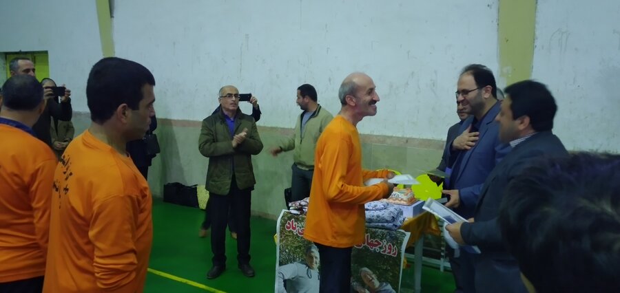 برگزاری مسابقات ورزشی توانخواهان بهزیستی در شهرستان رضوانشهر