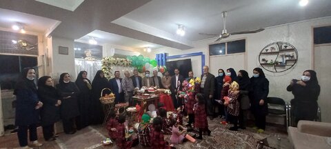 گزارش تصویری|مدیر کل امور اجتماعی  استانداری خوزستان در جمع  فرزندان بهزیستی به مناسبت شب یلدا