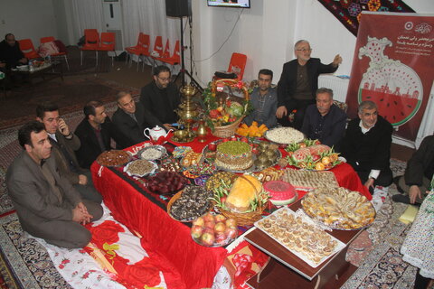 برگزاری آیین باستانی یلدا در مراکز تحت پوشش خانه امام رضا (ع) و خانه شکوفه های اردبیل
