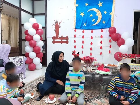 گزارش تصویری|در محضر ولی نعمتان,یلدای مهربانی در کنار فرزندان خانه محبت تحت نظارت بهزیستی شهرستان فسا