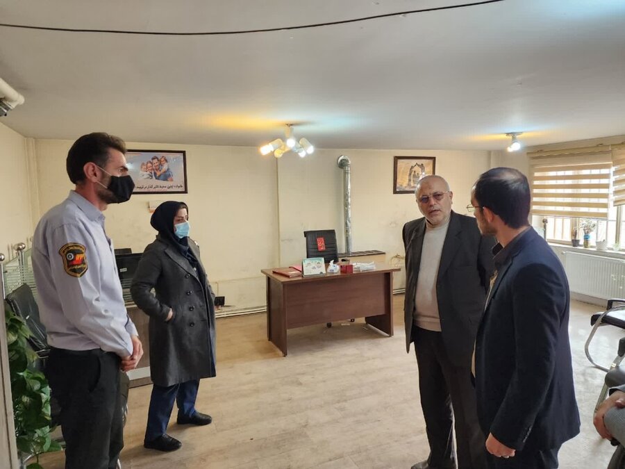 دماوند| بازدید نماینده مردم در مجلس شورای اسلامی از بهزیستی