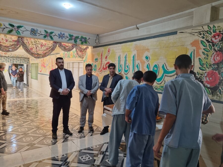 ملارد| برگزاری مراسم شب یلدا در مرکز نگهداری معتادین متجاهر اخوان