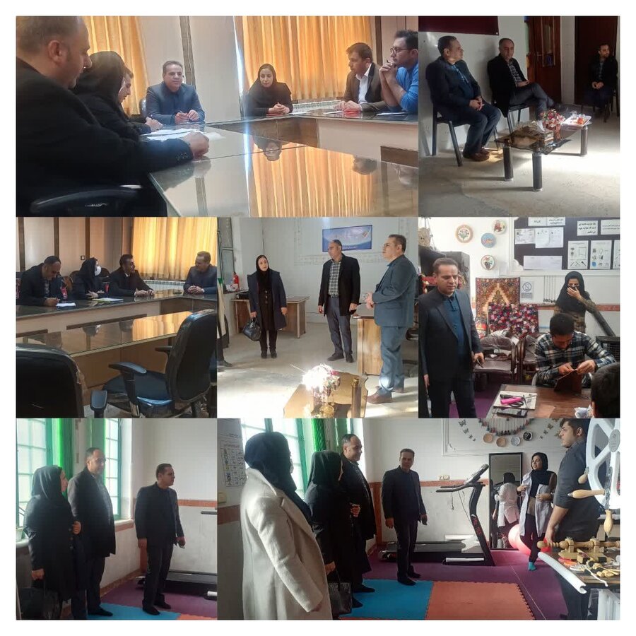 حضور معاون مشارکتهای مردمی بهزیستی استان کردستان در کامیاران