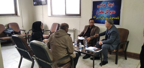 توسط مدیر کل بهزیستی استان صورت گرفت:
  ملاقات مردمی  ۶۷ نفر ازجامعه هدف بهزیستی شهرستان پارس آباد