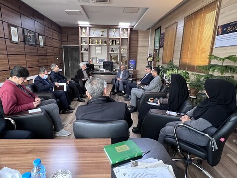 گزارش تصویری|جلسه هم اندیشی مدیرکل و معاون منابع انسانی بهزیستی فارس با مدیر عامل سرپرستی بانک سپه