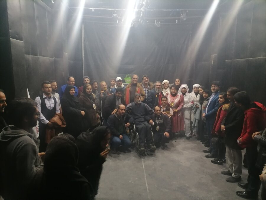دومین روز جشنواره تئاتر استانی افراد دارای معلولیت دنا