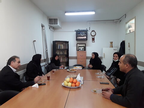 حضور رئیس مرکز پذیرش و هماهنگی گروههای هدف سازمان بهزیستی کشور در استان قزوین